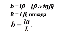 ϳ: b = lb	(b  tgb)
B = Lb,  
 .
